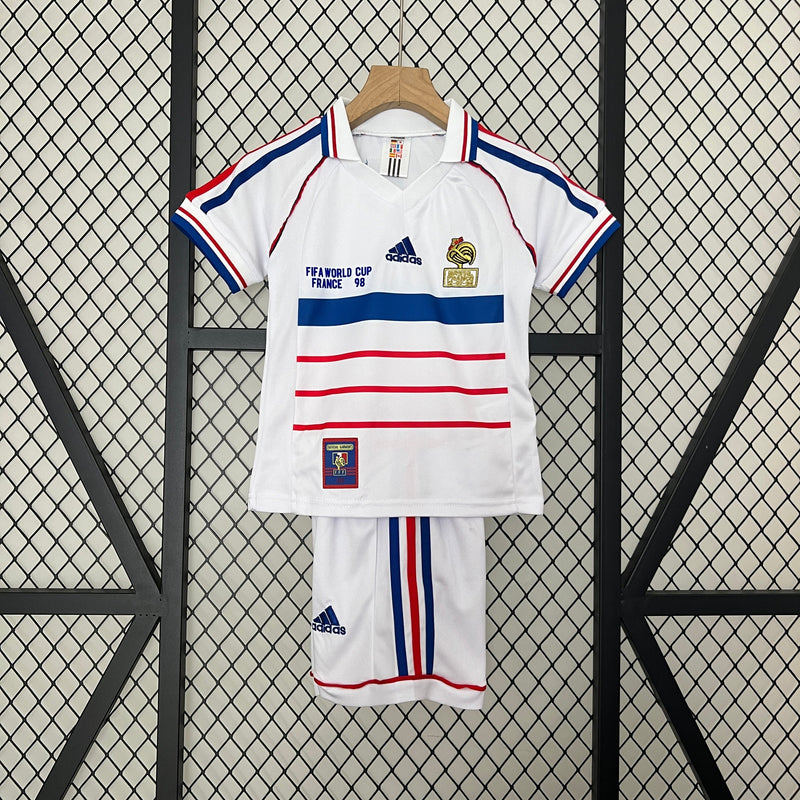 FRANCIA ESPECIAL FINAL MUNDIAL II 1998 CONJUNTO INFANTIL (RETRO)