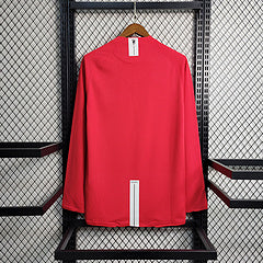 MANCHESTER UNITED Home 07/08 HOMBRE (RETRO) MANGA LARGA